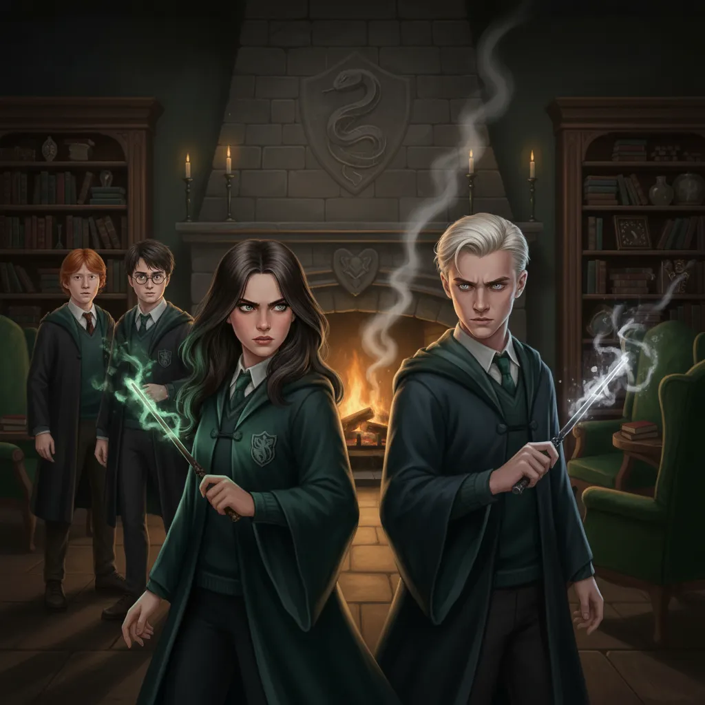 Shadows of the Slytherin Heir cover